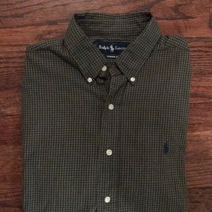 Polo Ralph Lauren microcheck button down.